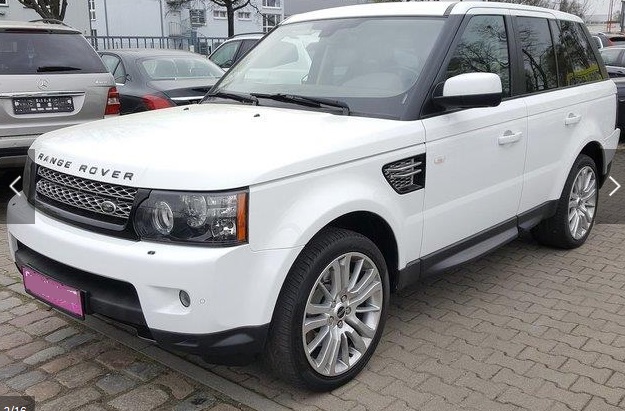 Left hand drive LANDROVER RANGE ROVER SPORT SDV6 HSE *Leder/ Navi/ Kamera*
